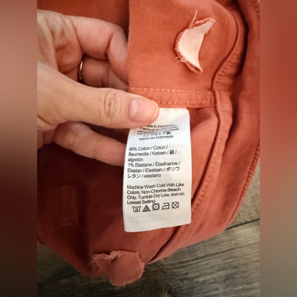 Madewell Emmett 2.0 Rose Shorts Size 30 - Picture 5 of 10